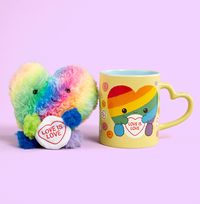 Tap to view Swizzels Love is Love Mug & Soft Toy Set