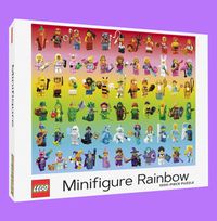 Tap to view LEGO Minifigure Rainbow 1000-Piece Puzzle