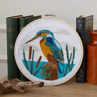 Tap to view Natural History Museum Kingfisher Cross Stich Kit