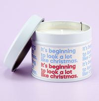 Tap to view It's Beginning To Look A lot Like Christmas Candle