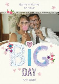 Tap to view Fabrics - The Big Day Wedding Card