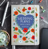 Tap to view Wedding Plans Personalised Notebook