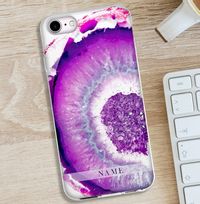 Tap to view Pink Geode Personalised iPhone Case
