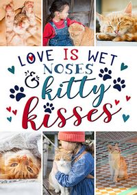 Tap to view Kitty Kisses Multi Photo Small Poster