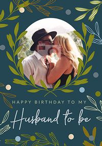 Tap to view Husband to Be Photo Birthday Card