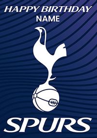 Tap to view Tottenham Hotspur Logo Birthday Card