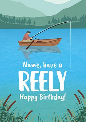 Fishing Card - Fishing Birthday Card - Fishing Gift for Men - Birthday Card  for Men - Birthday Card…