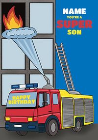 Tap to view Super Son Birthday Card