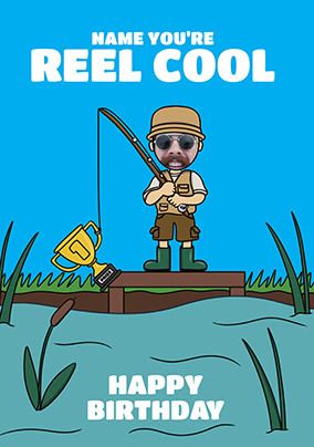 Fishing Birthday Card -  UK
