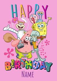 Tap to view SpongeBob Group Birthday Card
