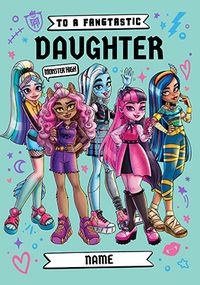 Tap to view Fangtastic Daughter Monster High Birthday Card