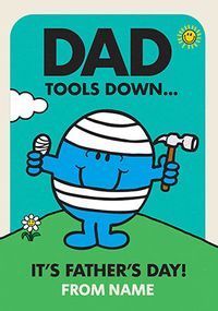 Tap to view Mr Bump - Dad Personalised Father's Day Card