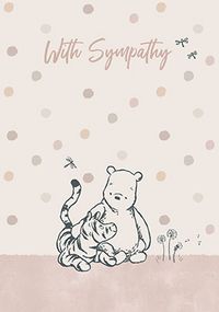 Tap to view Winnie The Pooh Sympathy Personalised Card