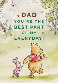 Tap to view Winnie The Pooh Best Part Of My Everyday Father's Day Card