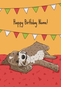Tap to view Doodle Dog Birthday Card