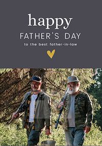 Tap to view Best Father in Law Photo Father's Day Card