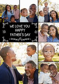 Tap to view We Love You Father's Day Card