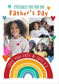 Tap to view Rainbow Father's Day Photo Card
