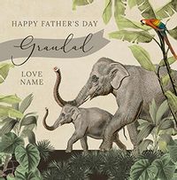 Tap to view Elephant Grandad Father's Day Card