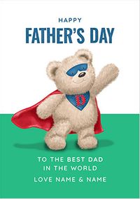 Tap to view Best Super Dad Personalised Father's Day Card