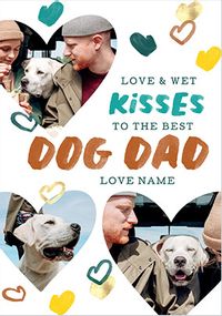 Tap to view Dog Dad Father's Day Photo Card
