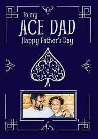 Tap to view Ace Dad Father's Day Photo Card