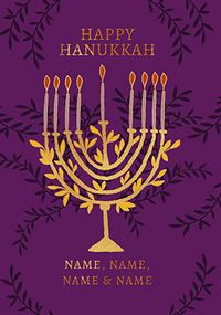 Tap to view Jadore Hanukkah Card
