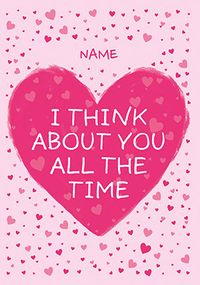 Tap to view Think About You Personalised Card