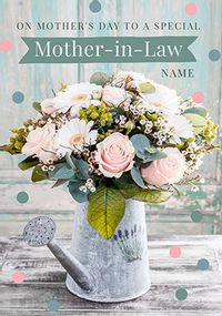 Tap to view Mother in Law Bouquet Personalised Mother's Day Card