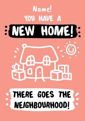 New Home Neighbourhood Card | Funky Pigeon