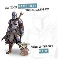 Tap to view The Mandalorian - Grogu Birthday Card