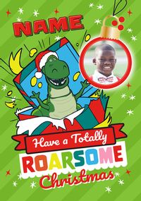 Tap to view Toy Story Roarsome Christmas Photo Card