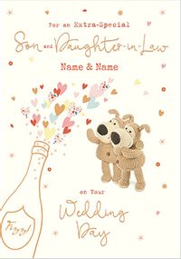 Tap to view Boofle - Son And Daughter-In-Law Wedding Card