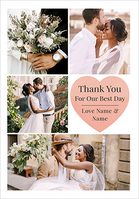 60 Wedding Day Thank shops You Cards