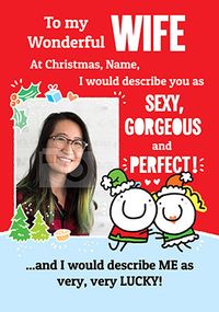 Tap to view Wonderful Wife Christmas Card