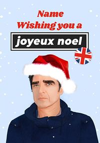 Tap to view Joyeux Noel Personalised Christmas Card