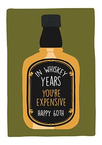 Tap to view Whiskey 60th Birthday Card