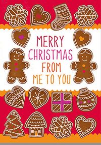 Tap to view Gingerbread Me To You Christmas Card