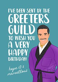 Tap to view Greeters Birthday Spoof Card
