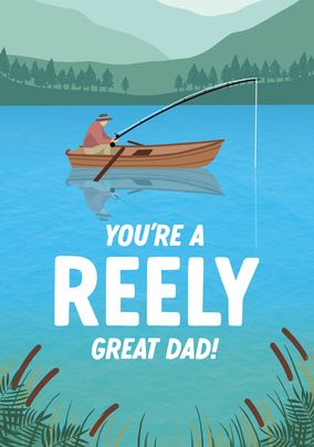 Fishing Father's Day Cards