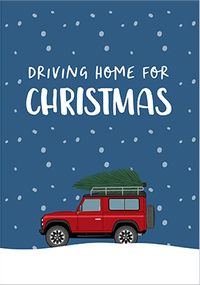 Tap to view Driving Home For Christmas Card