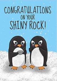 Tap to view Shiny Rock Congratulations Card