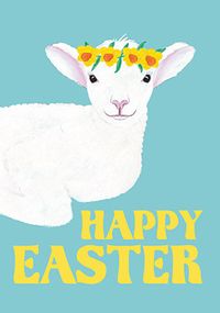 Tap to view White Lamb Easter Card