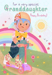 Tap to view Dolly Daydream Special Granddaughter Birthday Card