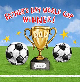 Football Birthday Card Funny Football Card Father's Day 