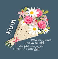 Tap to view Mum Bouquet Sweet Mother's Day Card