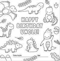 Tap to view Uncle Dinos Birthday Card