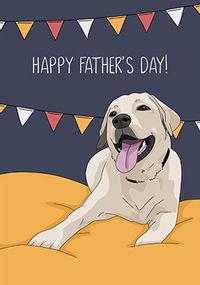 Tap to view Labrador Father's Day Card