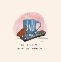 Tap to view Tea And Biscuits Father's Day Card