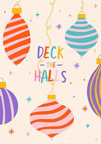 Tap to view Deck the Halls Christmas Card
